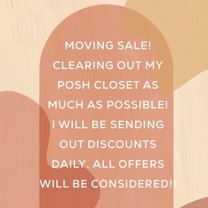 Moving Sale! Send offers!